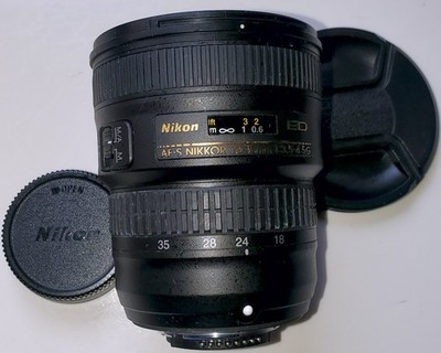 Nikon ED AF-S NIKKOR 18-35mm f/3.5-4.5G Lens