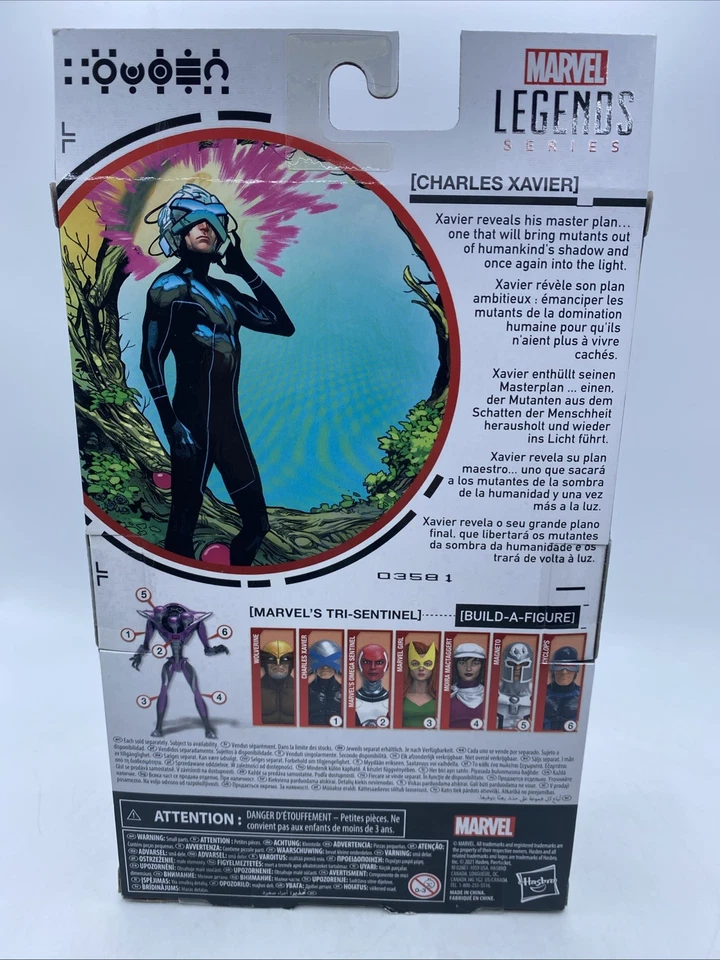 Figura de acción Marvel Legends X-Men House of X Charles Xavier Professor X Foto 4 de 4