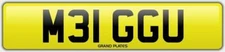MEG U MEGG MEGAN MEGHAN MEGGY NUMBER PLATE M31 GGU CAR REGISTRATION FEES PAID