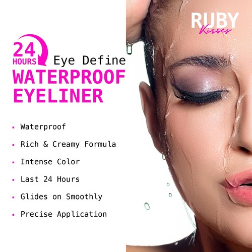 Pencil Eyeliner Retractable Waterproof 24H Long-Lasting 4 Count - 第 3/6 張圖片