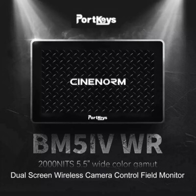 Portkeys BM5IV WR SDI HDMI 2000Nit Wireless Camera Control Monitor for RED BMPCC