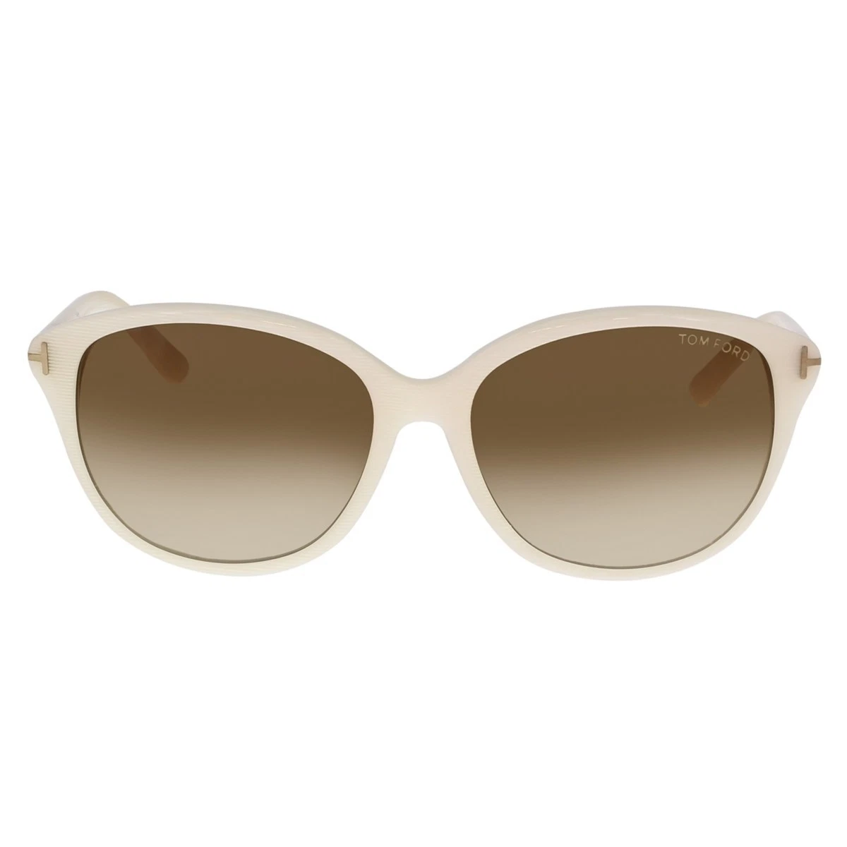 Tom Ford KARMEN Sunglasses Ivory Frame Lens FT329 20F 57-16 140 |