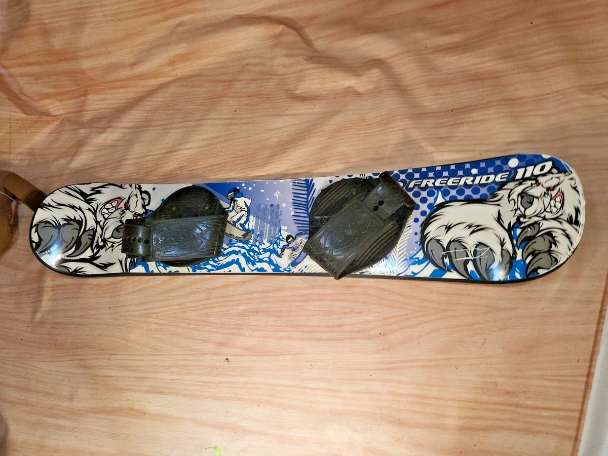 Freeride 110 Beginner Level 2 Snowboard 1069T - 95lb max...POLAR