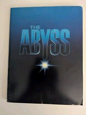 The Abyss Original 1989 Movie Press Kit 4 Photos 64 Page Booklet James Cameron