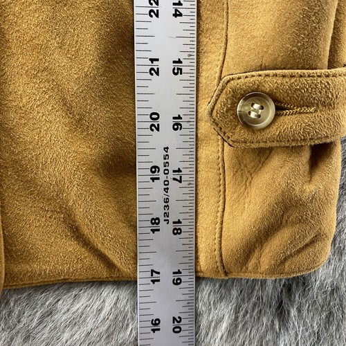 Timberland hellbraune Lammlederweste Weather Gear Paisley Vintage Western Damen S - Bild 13 von 16