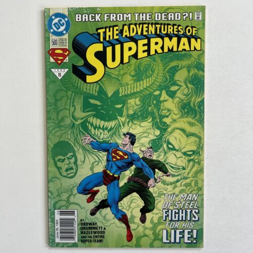 THE ADVENTURES OF SUPERMAN Issue #500 Jun 1993 DC Comics (Weekly Read Order #11) - Foto 1 di 7