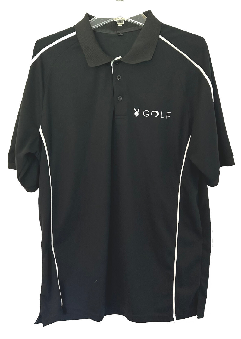 新品⭐︎PLAYBOY BUNNY ブラックポロワンピース 大きいサイズGOLF Playboy Bunny Black Golf Shirt XXL Playboy Golf Shirt | eBay