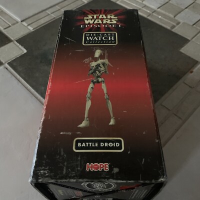 Star Wars 1999 Episode 1 Die-cast Watch Collection of 4 Watches