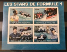 Schumacher / Webber / Kubica / Formule / Hamilton - Imperf. MNH** F100