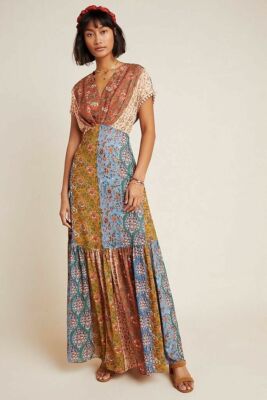 New Anthropologie Sachin & Babi Angelica Maxi Dress size 0 | eBay