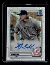 2020 Bowman Mega T.J. Sikkema Autograph #BMA-TSI