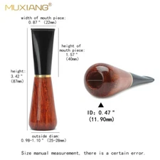 Cigar Tips Holder Mouthpieces Smoking Cigar Filter Wooden Cigar Accessories 30R