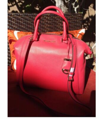 MICHAEL Michael Kors Riley Medium Satchel /Handbag/ Bag 