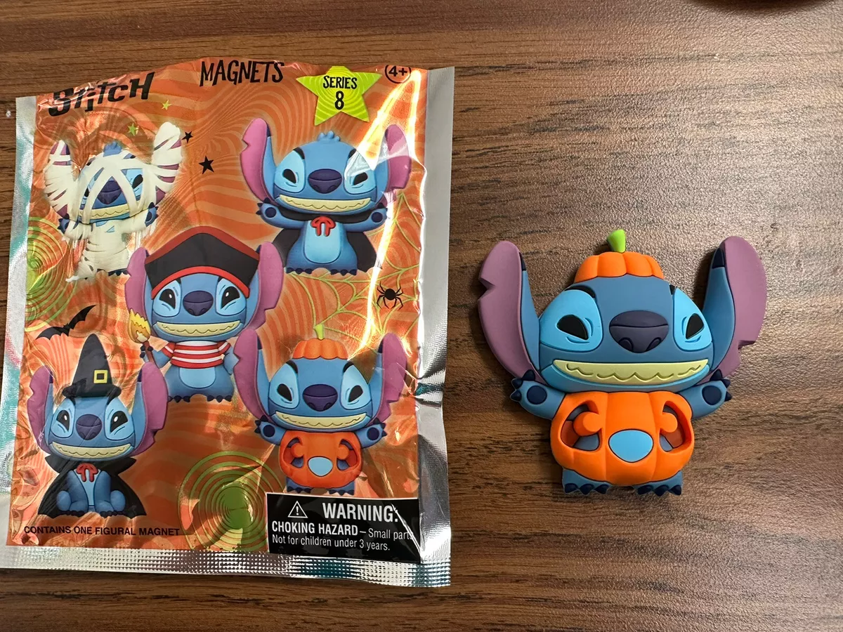 Disney Lilo & Stitch Halloween Stitch Blind Bag Magnet- Pumpkin