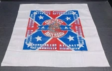 Vintage 1990's Confederate Railroad Bandana Country Music