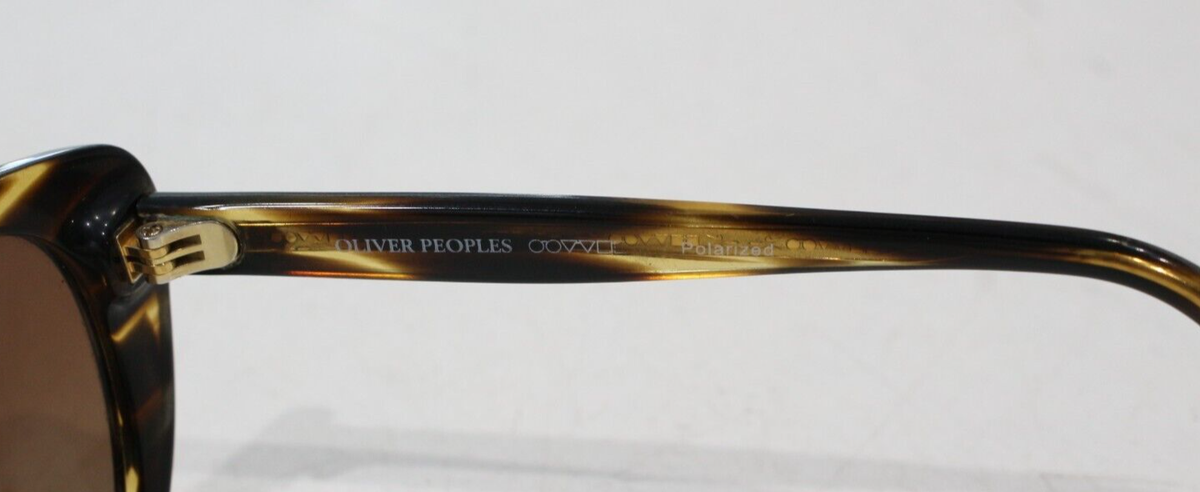 Oliver Peoples OV5239-S Haley No Lenses Brown Cat Eye Sunglasses Frame 55-18 140 Oliver Peoples Edition 3 with Dark Mahogany frame and Green  main image 2