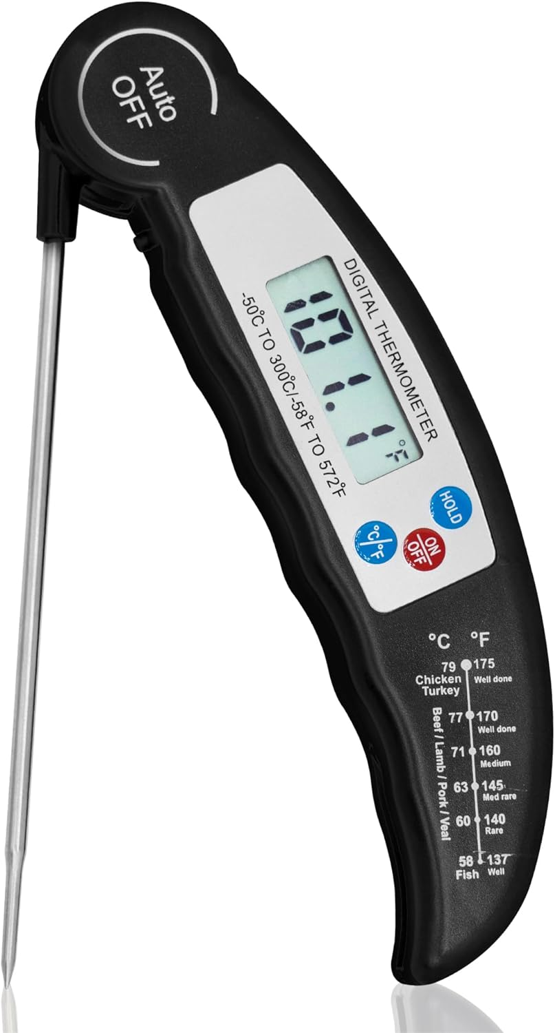 Meat Thermometer Digital for Cooking & Baking, Grilling Wireless Food Thermomete-image