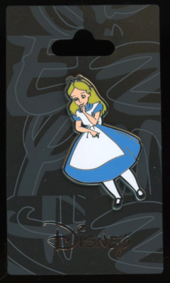 Disney Licensed Monogram Alice in Wonderland Pin
