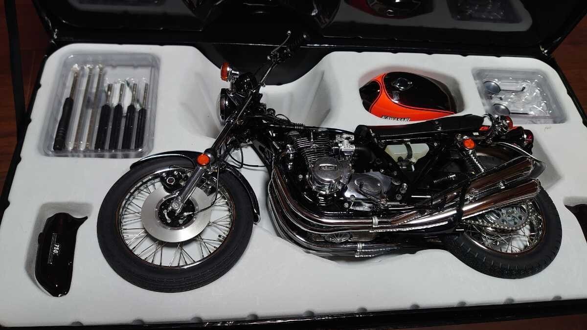 Kawasaki Z750 Z2 finished product Yamato Museum Model scale