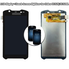 2 LCD Display with Touch Screen Digitizer for Zebra TC52X/TC520L Mobile Computer