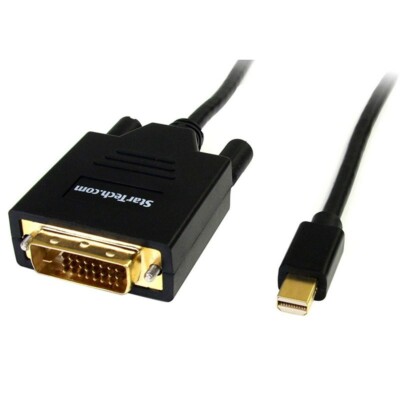 Adapterkabel Startech.com MDP2DVIMM6 Mini Displayport Für Dvi-D 1.8m Schwarz