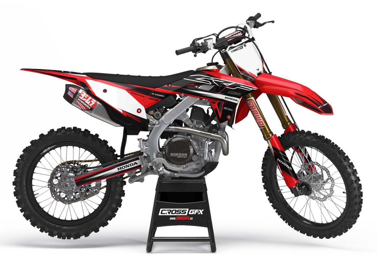 Honda Dirt Bike Graphics Kit 2002 2003 2004 HONDA CRF 450R - Main Image
