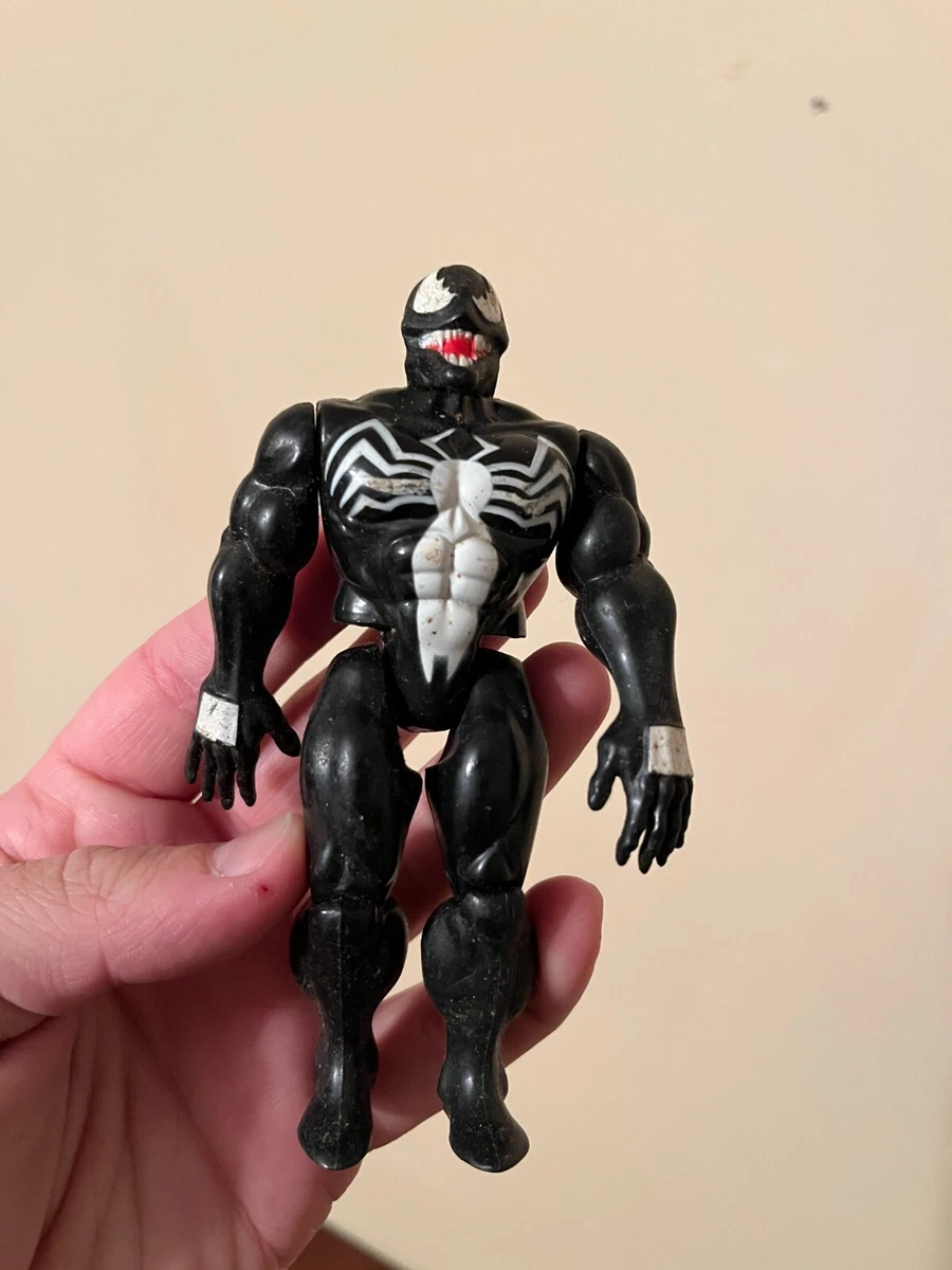 marvel super heroes toy biz VENOM spider-man flicking tongue universe –  ActionFiguresandComics