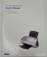 DELL Personal Inkjet Printer J740 Owner's Manual Troubleshooting Maintenance