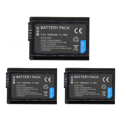 For Sony ZV-E10 ILCE-7SM2 ILCE-7S ILCE-7RM2 ILCE-7M2 Battery NP