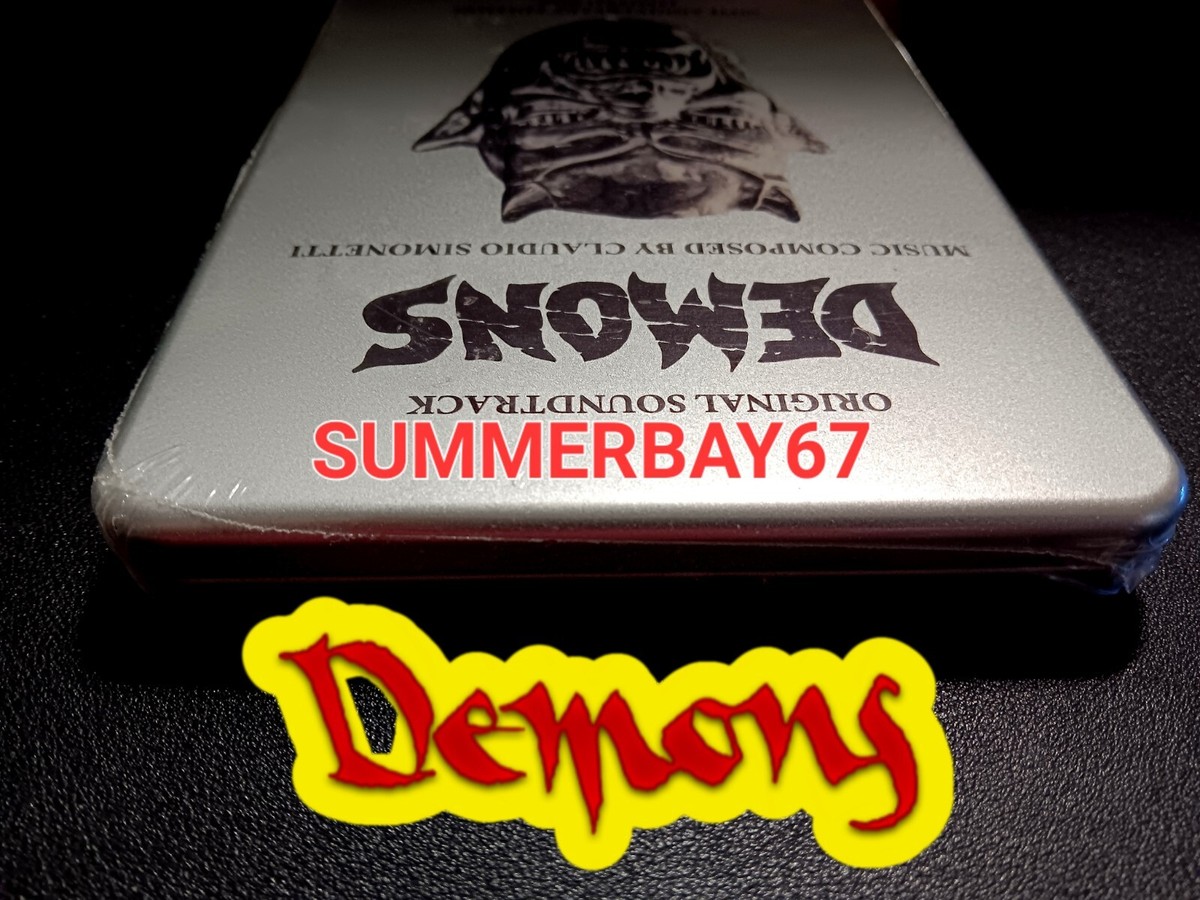 未開封含 廃盤 CD DEMONS サウンドトラック 30周年記念缶BOX DEMONS ORIGINAL SOUNDTRACK 30TH ANNIVERSARY EDITION LIMITED