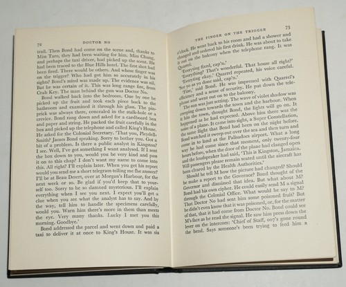 FINE 1ST/1ST UK EDITION~ DR. NO ~IAN FLEMING - Imagen 8 de 10