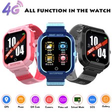 Anti-Lost Kids Smart Watch Camera 4G SIM Phone Watch SOS Call for Android iOS