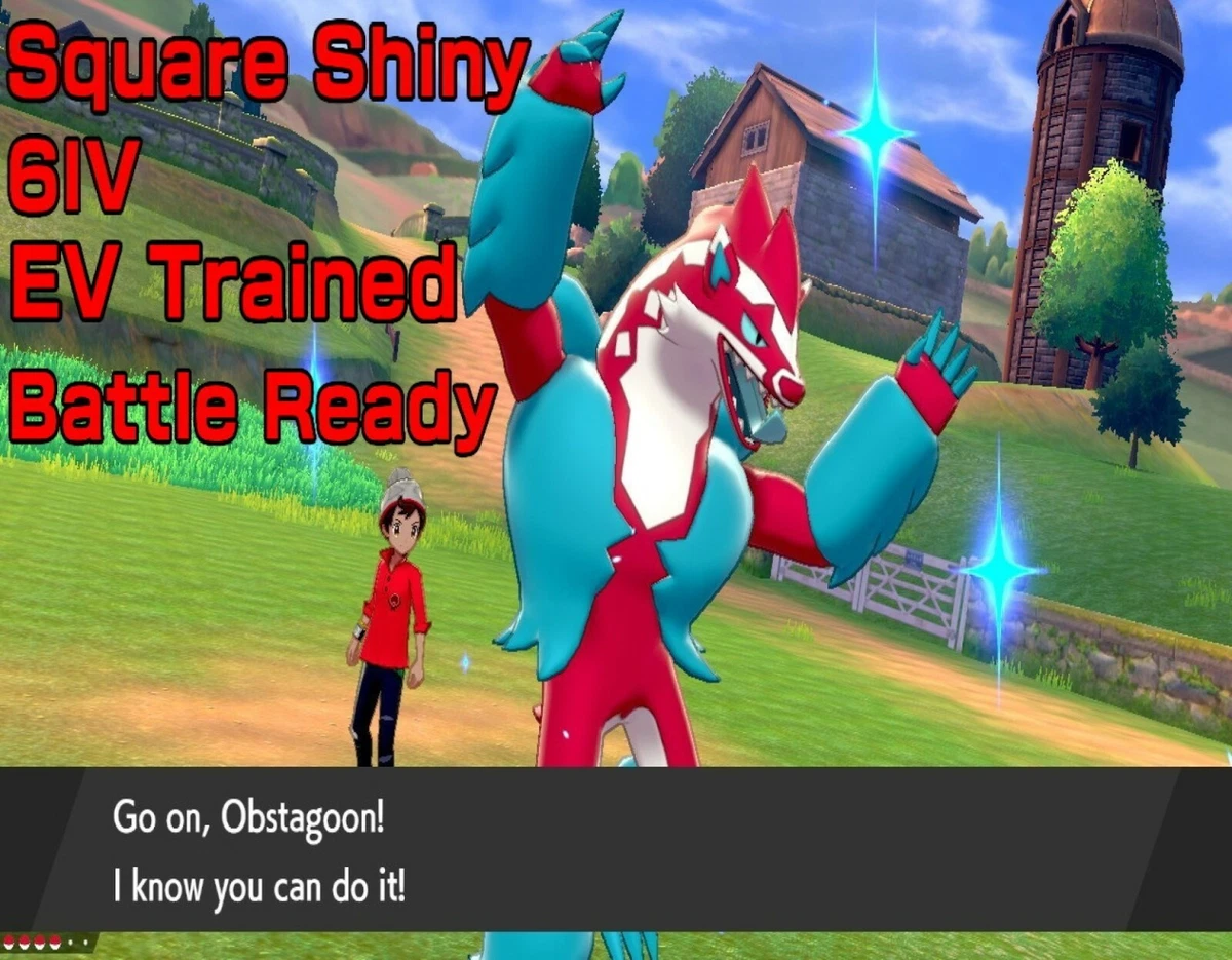 Pokemon Sword and Shield Shiny Gigantamax Charizard 6IV-EV Trained