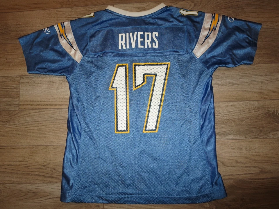 Philip Rivers #17 Los Angeles Chargers Reebok NFL Jersey Women's M Medium - Image 2 of 2
