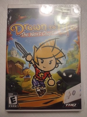 Drawn to Life: The Next Chapter (Nintendo Wii, 2009) BRAND NEW SEALED