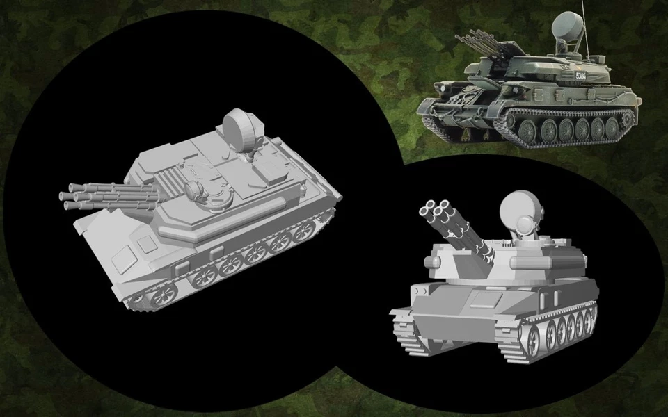 Maqueta para montar y pintar - Vehículo militar . ZSU-23-4 Shilka - 1/72 - Immagine 4 di 4