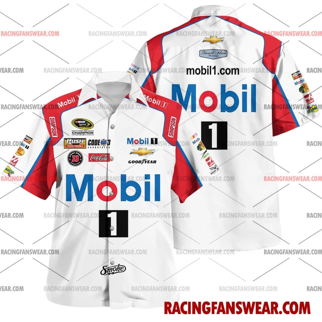 Tony Stewart Nascar Racing 2016 Hawaiian Shirts