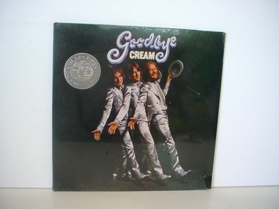 CREAM Goodbye Original SEALED LP from 1977 RSO RS-1-3013 Eric Clapton Jack Bruce