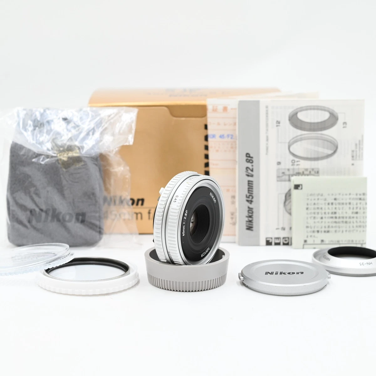 Nikon NIKKOR f/2.8 Camera Lenses 45mm Focal for sale | eBay