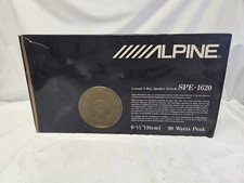 ALPINE SPE-1620 COAXIAL 2-WAY SPEAKER SYSTEM 6 1/2" 90 WATTS PEAK