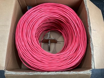 BlackBox Gigatrue 550 CAT-6 PVC Cable - 1000 feet red EYN868A-PB-1000  ️      