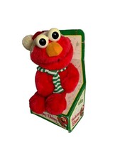     1996 Holiday Elmo     Tyco Sesame Street Plush New in Box
