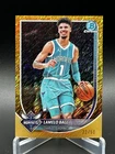 2025 Bowman Basketball Gold Shimmer Refractor LaMelo Ball #BCV-86