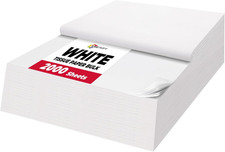 2000 Sheets White Tissue Paper Bulk, 15" X 20" Packing Supplies for Moving  Pac