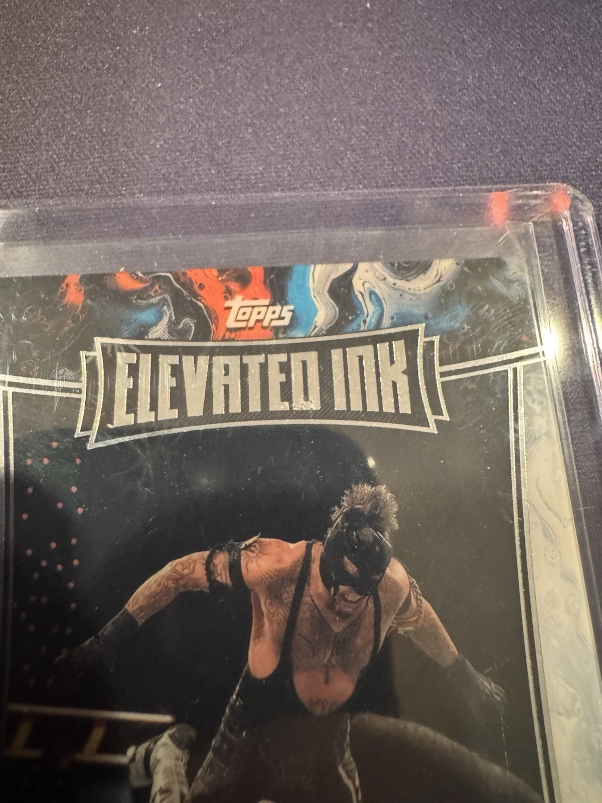 2025 Topps Exalted WWE Rey Mysterio Elevated Ink Autograph! On Card Auto! view 4