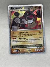 Pokemon TCG Rhyperior LV. X- DP29 Rare Holo Promo 2008