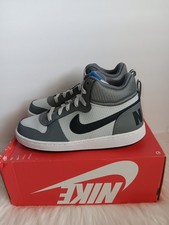 Nike Court Borough Mid GS Cool Grey Anthracite 839977-009 Shoes 6Y, 7Y