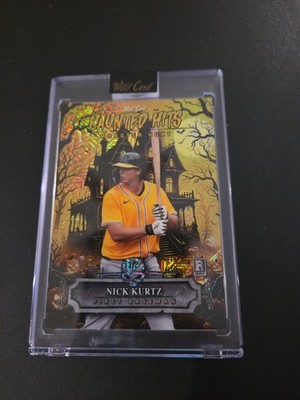 2025 Wild Card Haunted Hits Monster Hunt RC Rookie /2 Nick Kurtz