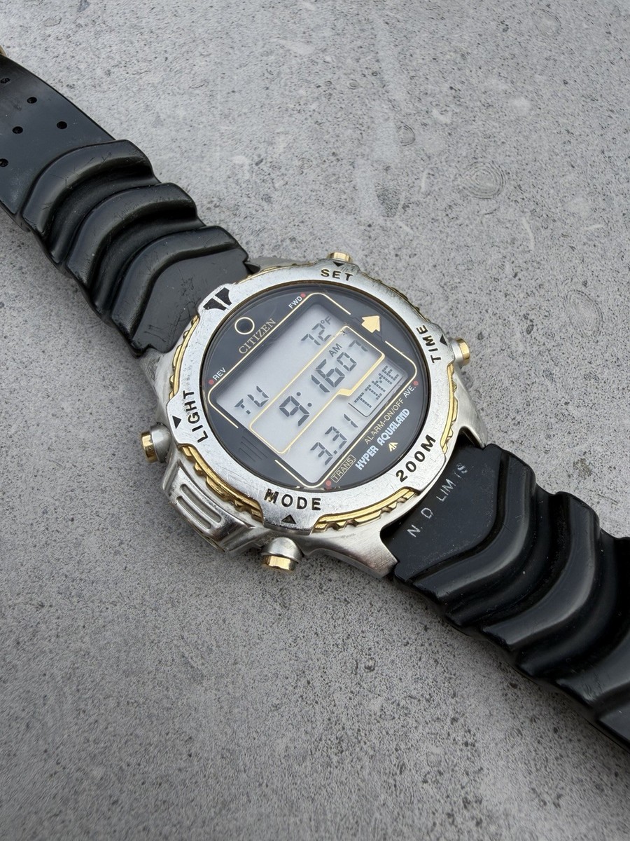 1991 Citizen Promaster Hyper Aqualand Watch | eBay