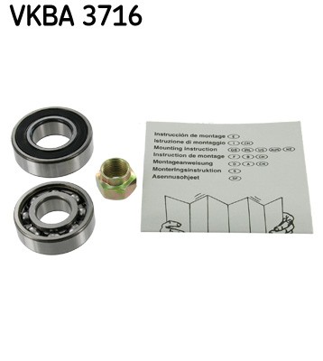Rear SKF-OE VKBA 3716 Wheel Bearing Kit for SUZUKI